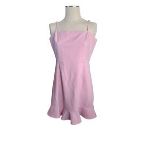 The French connection new with tags Lilac sachet women's 12 whisper frill hem